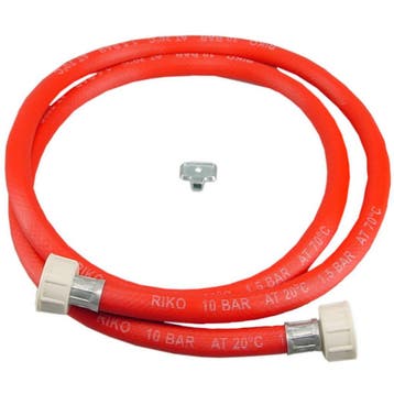 Riko Vulslangset Rood + 3/4 Wartels Recht Compleet - 350cm, Ophalen of Verzenden, Nieuw
