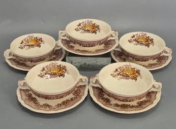 Eetservies - Masons Ascot Suppentassen Set 5-teilig England