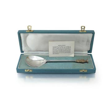 Lepel - Zilver - In doos: Apostel-lepel van sterlingzilver