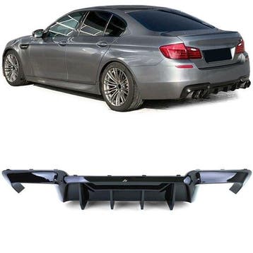 Competition look diffuser glanzend zwart passend voor BMW..., Verzenden, Nieuw
