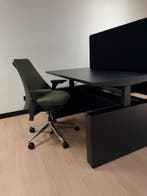 Elektrisch Verstelbare Duo Werkplek - Design Bureau - Nieuw, Verzenden, In hoogte verstelbaar, Nieuw