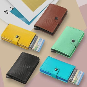 Minimalistische RFID-blokkerende Cardholder met Automatische, Verzenden, Nieuw