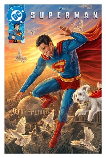 Superman (2025) DC Comics Art Print Superman: A Symbol of..., Verzamelen, Ophalen of Verzenden, Nieuw