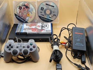Sony - Playstation 2 - PS2 Slim old school completa +, Nieuw