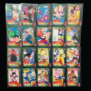 Bandai - 20 Card - Dragon Ball Z - Goku, Vegito & More, Nieuw