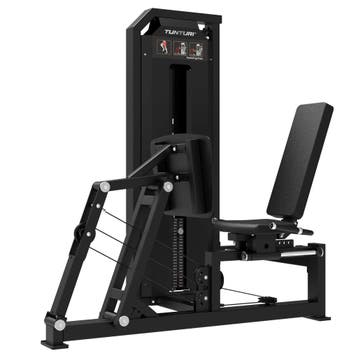 Tunturi Platinum - Seated Leg Press - Selectorized - V, Sport en Fitness, Fitnessmaterialen, Verzenden, Nieuw