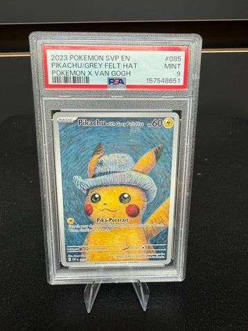 Pokémon - 1 Graded card - Pikachu #085 Alternate art, Full, Nieuw