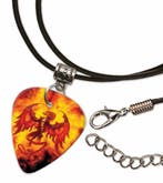 Draak plectrum ketting, sleutelhanger of oorbellen, Ophalen of Verzenden, Nieuw