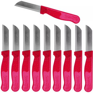 Solingen Schilmesje Robuust Handvat – RVS Glad – 16 cm m, Ophalen of Verzenden, Nieuw, Rvs of Chroom