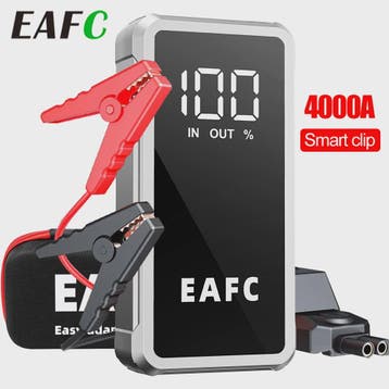 EAFC 4000A Draagbare Jump Starter & Powerbank - Noodstartapp, Verzenden, Nieuw