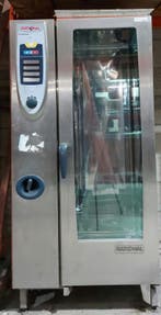 Occasion Rational SCC201/G 20x 1/1GN, Zakelijke goederen, Horeca | Keukenapparatuur, Ophalen, Gebruikt, Ovens, Magnetrons en Steamers