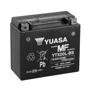 Yuasa AGM YTX20L / 102559 accu 12V, 18Ah, 270A, origineel, Motoren, Verzenden, Nieuw