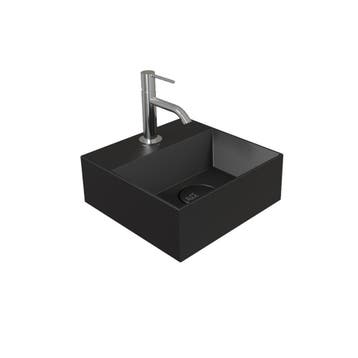 Fontein Salenzi Spy 30x30 cm Mat Zwart (inclusief, Ophalen of Verzenden, Nieuw