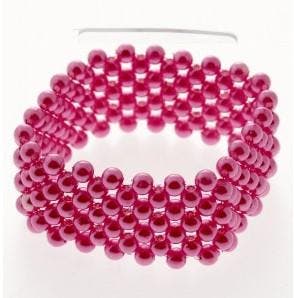 Corsage Polscorsage Narrow Classic Hot Pink Fuchsia, Ophalen of Verzenden, Nieuw