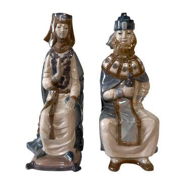 Lladró - Salvador Furiò - Figuur - Reyes Medievales -, Antiek en Kunst