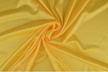 15 meter stretch voering - Licht geel, 120 cm of meer, Geel, Ophalen of Verzenden, Polyester
