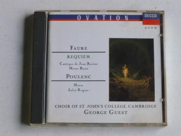 Faure - Requiem, Poulenc - Messe / George Guest, Cd's en Dvd's, Ophalen of Verzenden, Zo goed als nieuw