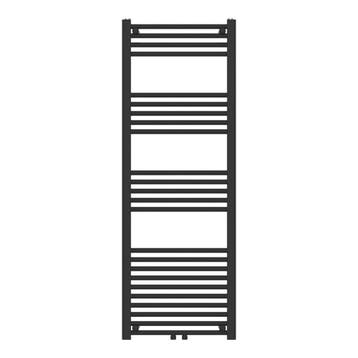 [neu.haus] Handdoekradiator Voss 140x50x3 cm zwart, Verzenden, Nieuw