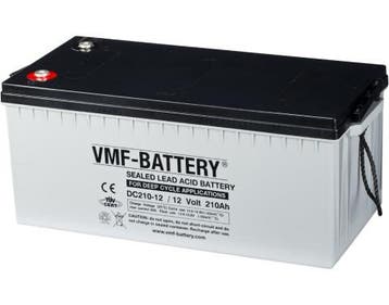 VMF AGM Deep Cycle accu | DC210-12 | 12V 210Ah, Ophalen of Verzenden, Nieuw