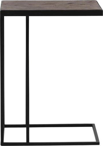 2dekans | Light & Living Chisa Bijzettafel – Bruin – 45 × 30, Ophalen of Verzenden, Zo goed als nieuw
