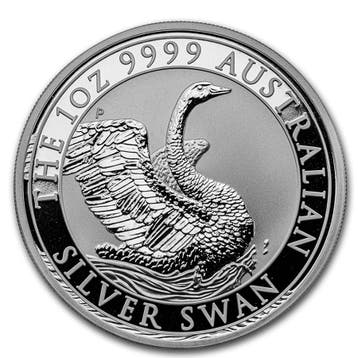 Swan 1 oz 2020 (25.000 oplage), Verzenden, Losse munt, Zilver