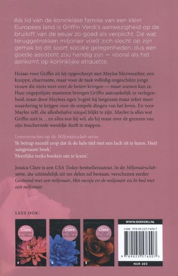 Er was eens... een miljonair / Miljonairsclub / 4, Boeken, Verzenden, Gelezen, Jessica Clare