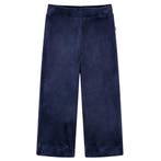 vidaXL Kinderbroek fluweel 116 donkerblauw, Verzenden, Nieuw