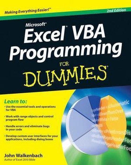 Excel VBA Programming for Dummies - John Walkenbach, Boeken, Taal | Engels, Gelezen, Verzenden