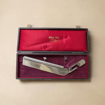 Wilhelm Walb - Medisch instrument - Staal, Leder, Fluweel,