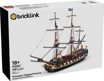 Lego Set - 910059 - Pirates - Privateer Fregate Fortuna, Nieuw