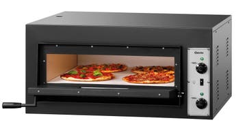 Bartscher Pizza Oven | Elektrisch | CT 100 | Zwart | 1x4 Ø30, Ophalen of Verzenden, Nieuw in verpakking