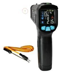 Infrarood thermometer KIT02 -50-800°C *OPHEFFINGSUITVERKOOP*, Doe-het-zelf en Verbouw, Meetapparatuur, Temperatuur, Nieuw, Ophalen of Verzenden