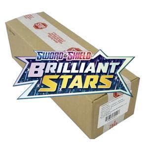 Pokémon- Brilliant Stars Sealed Booster Box Case (1st Print), Hobby en Vrije tijd, Verzenden, Nieuw, Boosterbox
