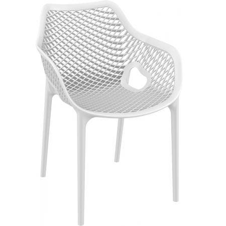 (MDK-105061) Siesta Air XL topdesign buitenstoel, wit, Huis en Inrichting, Stoelen, Wit, Nieuw, Ophalen of Verzenden
