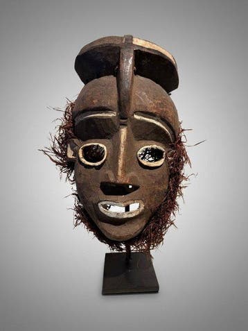 Dansmasker - Pende - Congo (Zonder minimumprijs), Antiek en Kunst