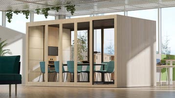 Akoestische vergadercabine 6-7 personen Narbutas | Lease €, Nieuw in verpakking