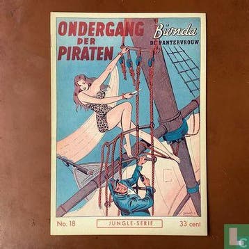 Bionda de pantervrouw [Pantera Bionda] - Ondergang der pi..., Eén comic, Verzenden, Europa, Zo goed als nieuw