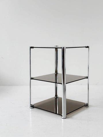 Kabinet - Glas, Verchroomd