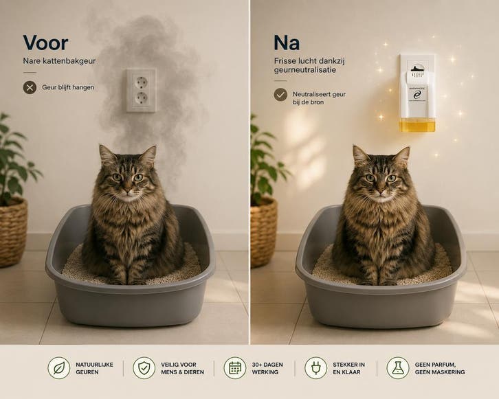 Kattenbakgeur verwijderen? Vandaag risicovrij proberen, Dieren en Toebehoren, Kattenbakken, Nieuw, Verzenden