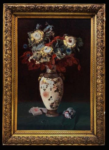 École Art-Nouveau (c. 1900) - Le Vase de Satsuma - XL
