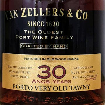 Van Zellers & Co - 30 years old Tawny - Douro - 1 Fles (0,75, Nieuw