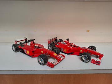 Hot Wheels 1:18 - Modelauto (2) - Ferrari F1 F2002 - Michael, Nieuw