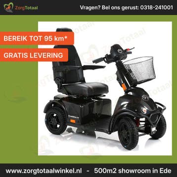Scootmobiel Mini Crosser X2 4-wiel - Lithium Powered, Ophalen of Verzenden, Nieuw, Overige merken