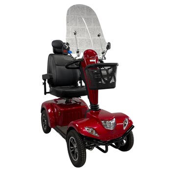 Vermeiren Carpo 2 SE gebruikte scootmobiel – Rood – 2025 – S, Ophalen of Verzenden, Gebruikt, Vermeiren