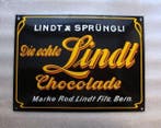 Lindt & Sprüngli - Lindt Chocolade Emailschild - Emaille