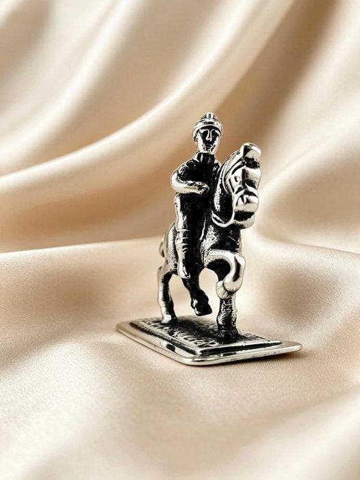 Valenti Spain - Figuur - Figura del caballero en plata -, Antiek en Kunst, Antiek | Goud en Zilver
