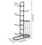 Sport Ballenrek 5-Laags – Vrijstaand Rek met Mand, Verzenden, Nieuw
