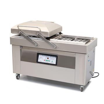 HCB Vacuummachine - dubbele kamer - 600 mm - 230V - RVS, Verzenden, Nieuw in verpakking, Overige typen