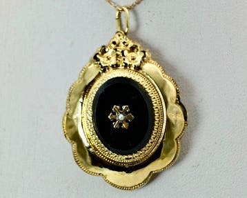 Handmade - Hanger - 18 karaat Goud gevuld, Geel goud, -