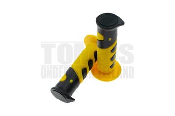 Handvatset MKX Cross 922X zwart / geel 22mm / 24mm univer..., Ophalen of Verzenden, Nieuw, MKX